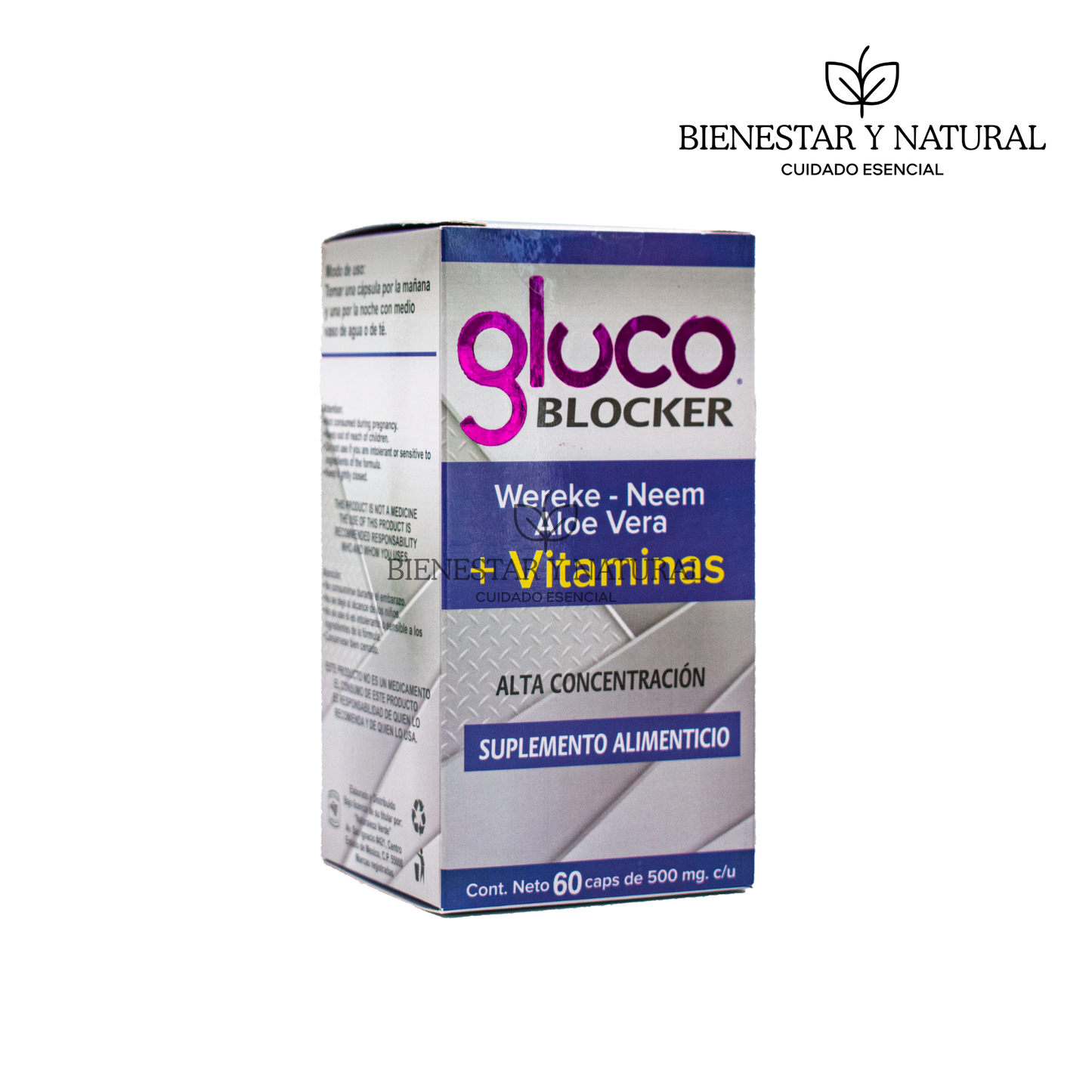 Gluco Blocker con Vitaminas c/60 cápsulas