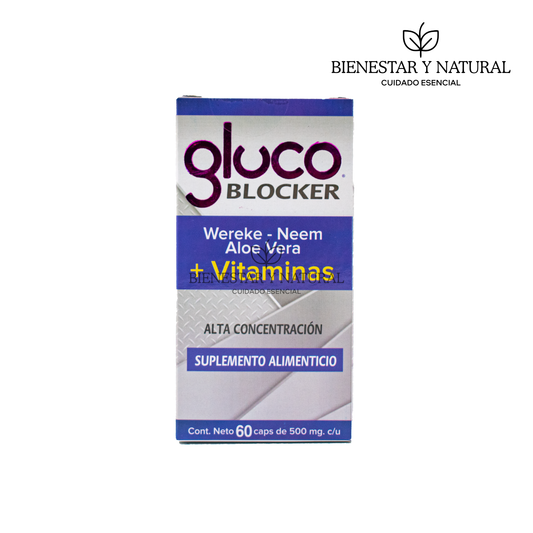 Gluco Blocker con Vitaminas c/60 cápsulas