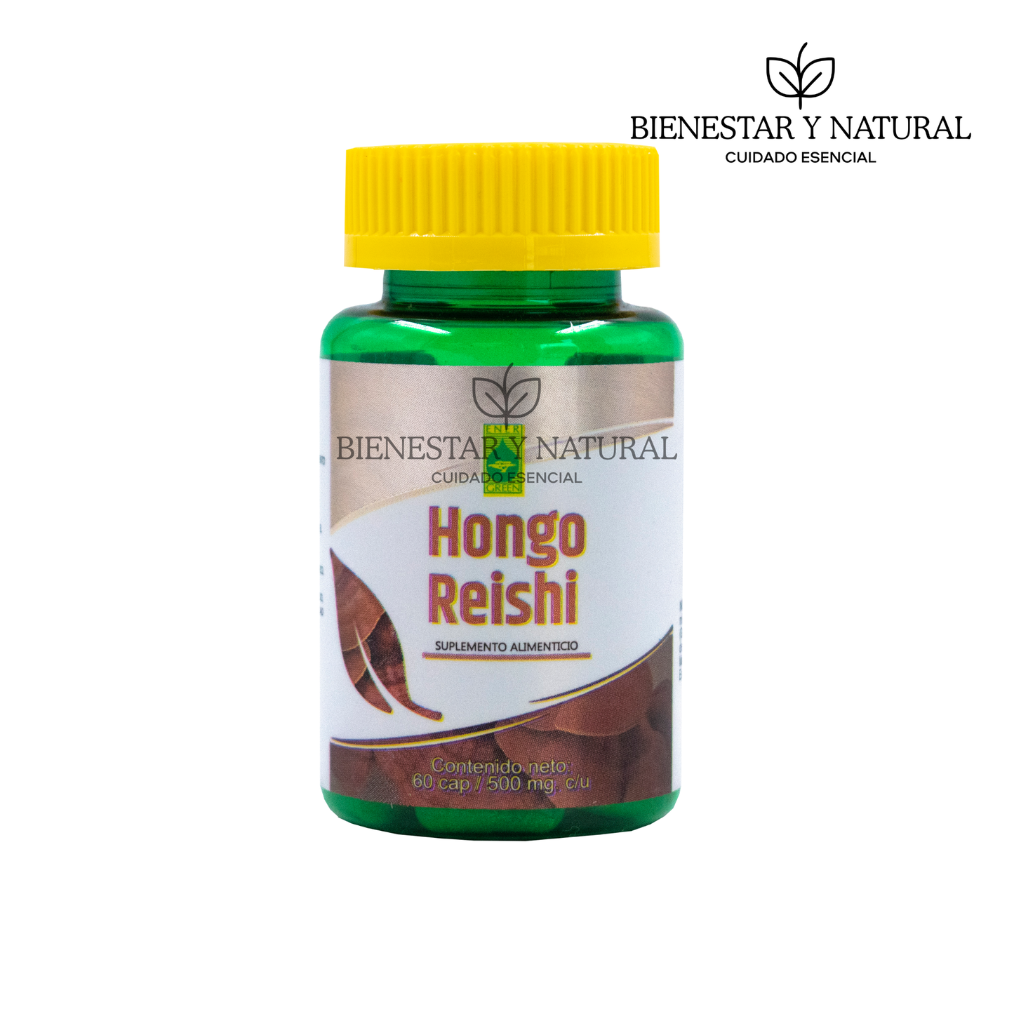 Hongo Reishi c/60 cápsulas