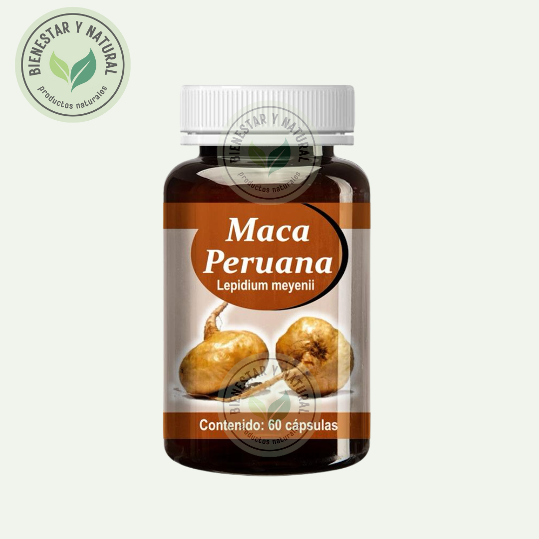 Maca Peruana c/60 cápsulas New Naturals