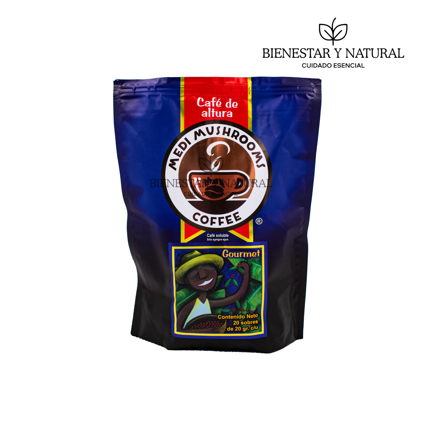 Medi Mushroom Coffee bolsa c/20 sobres