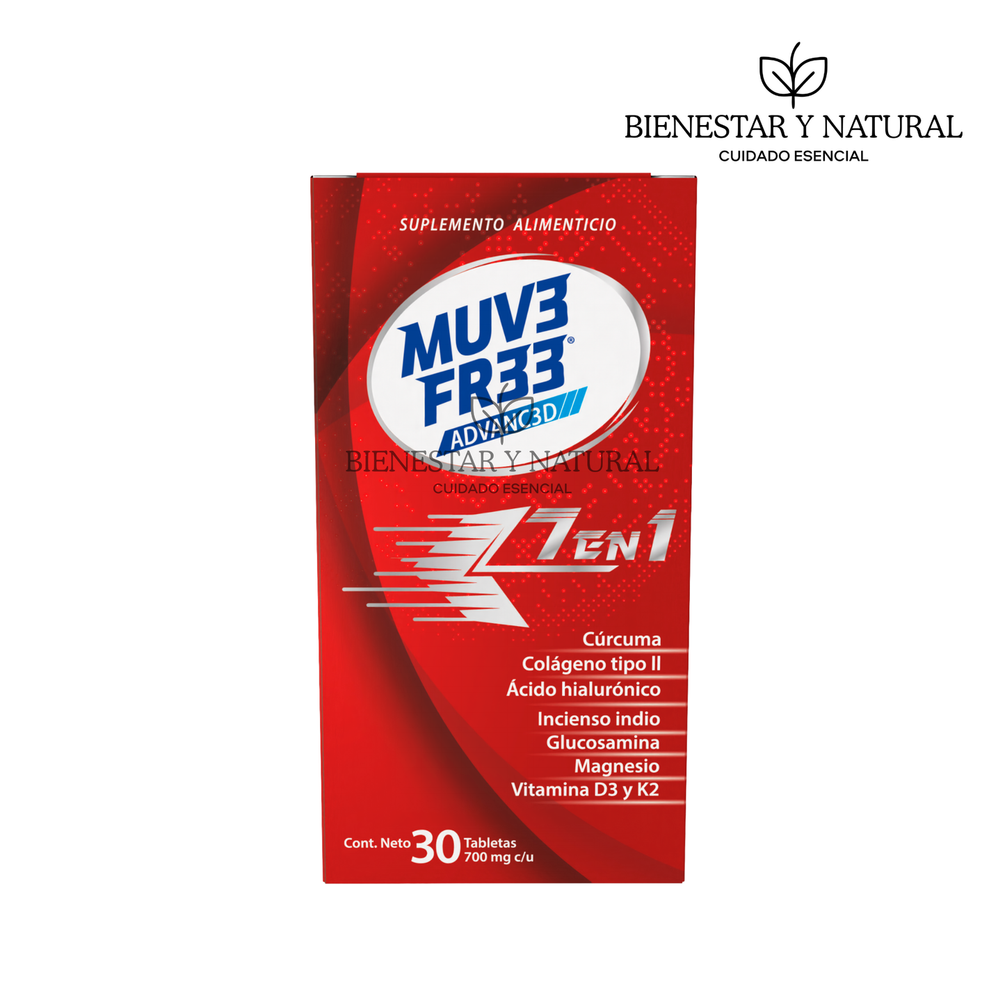Muv3 Fr33 c/30 cápsulas