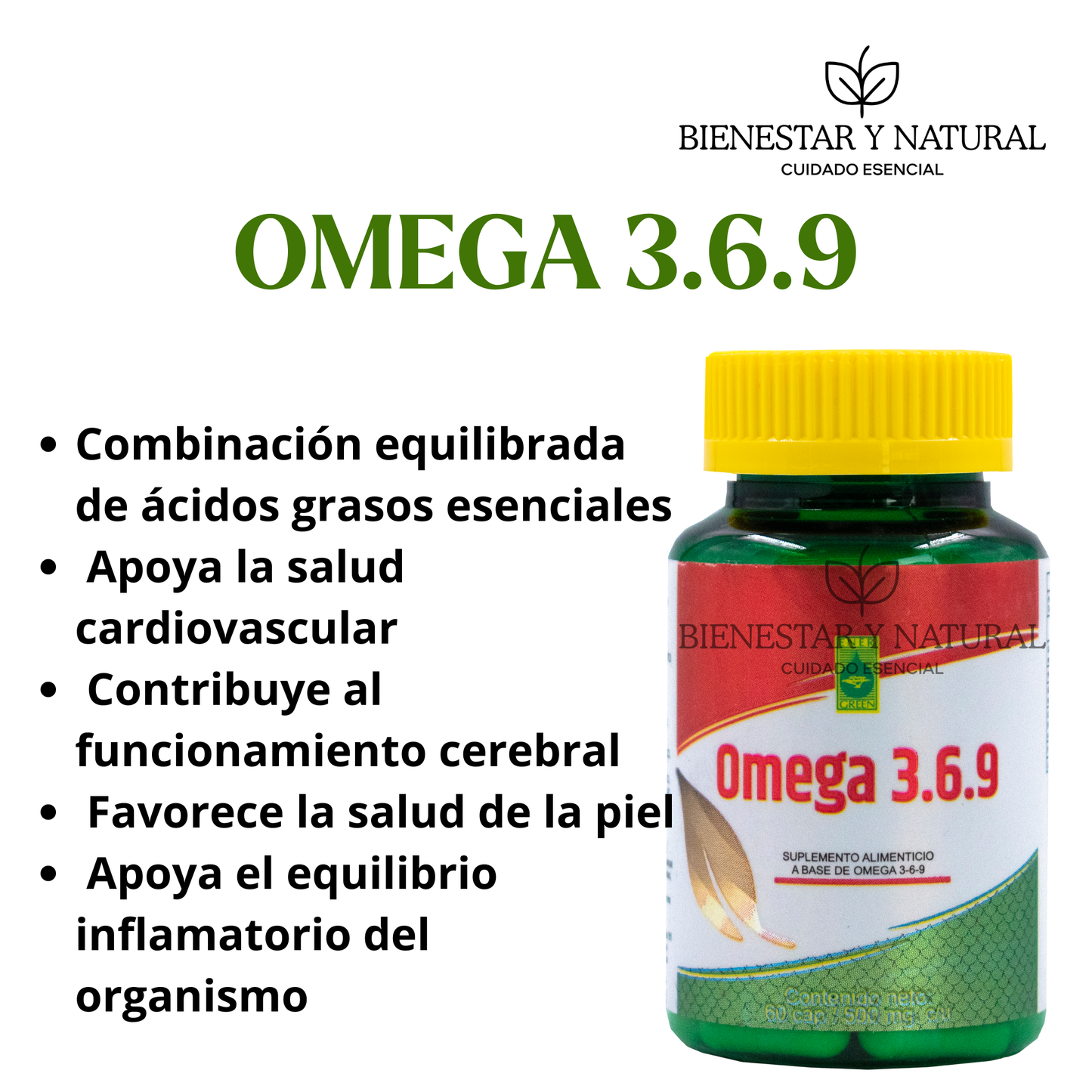 Omega 3.6.9 c/60 cápsulas