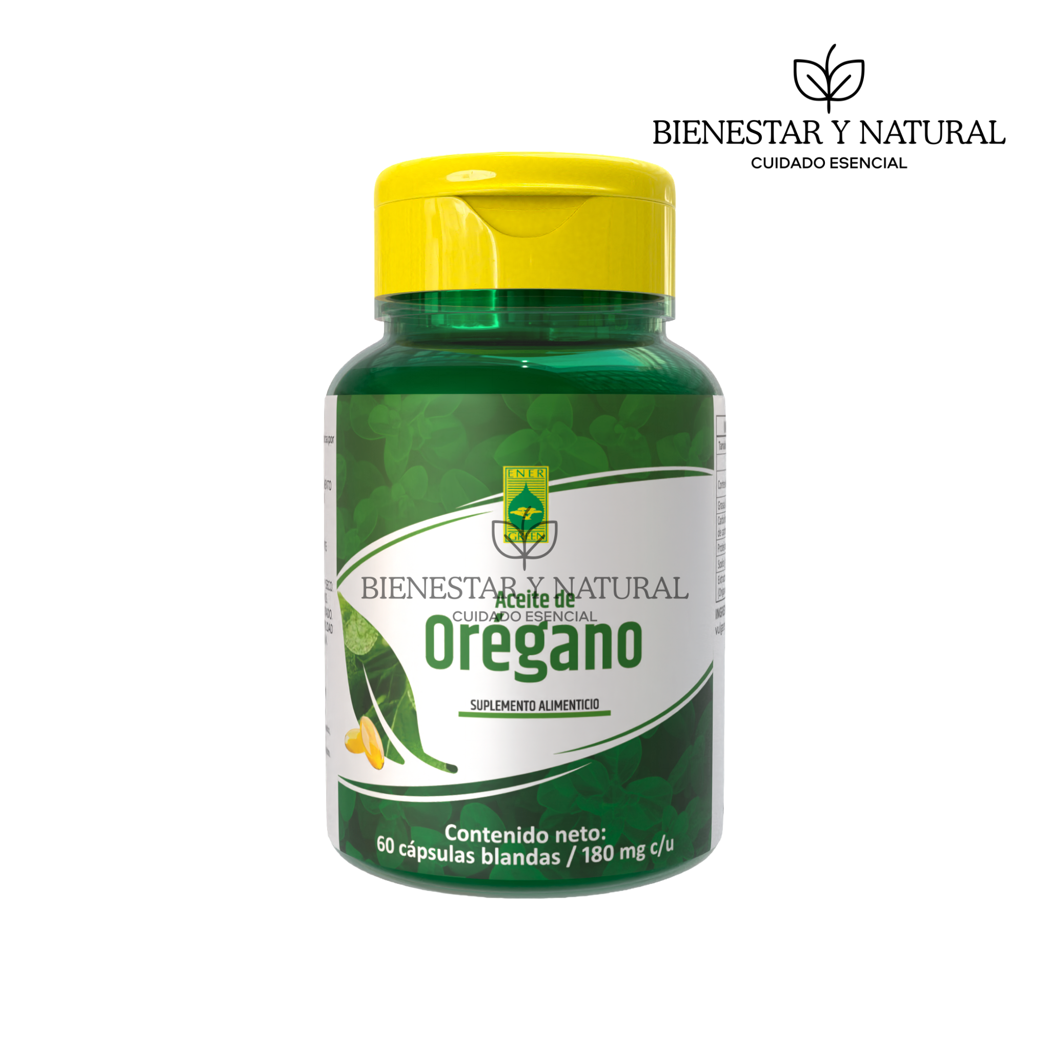 Aceite de Orégano c/60 cápsulas