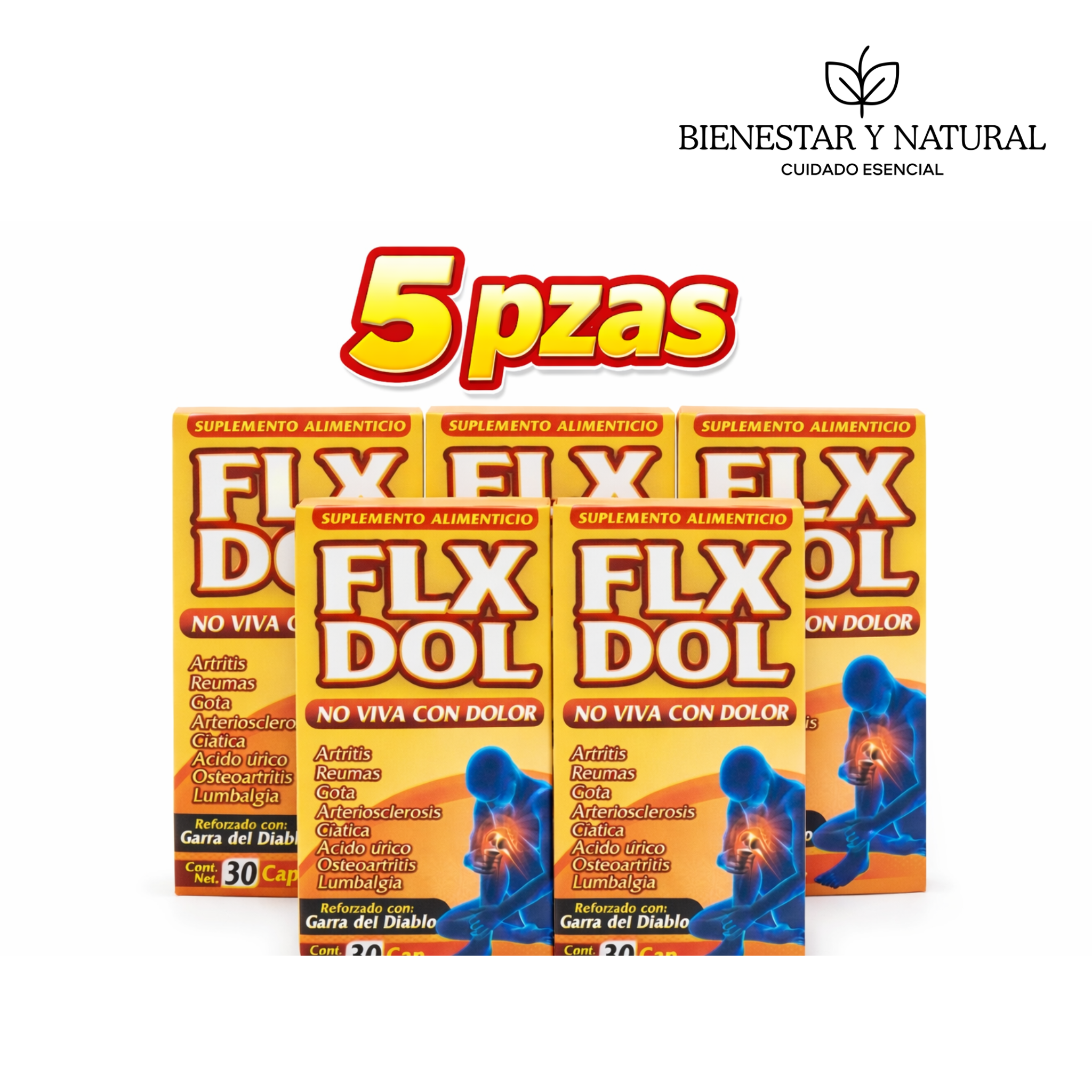 Flx Dol Mayoreo 5 pzas