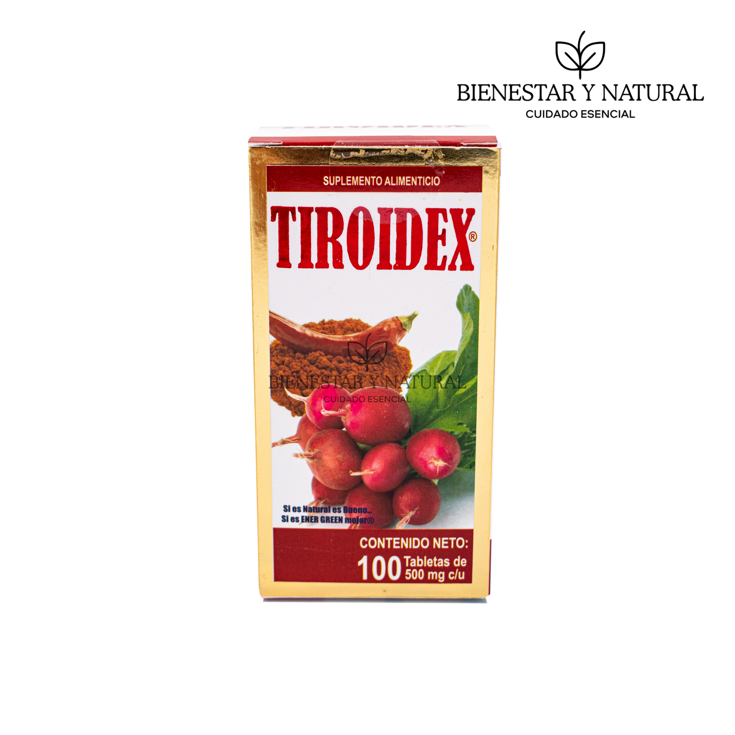 Tiroidex c/ 100 tabletas