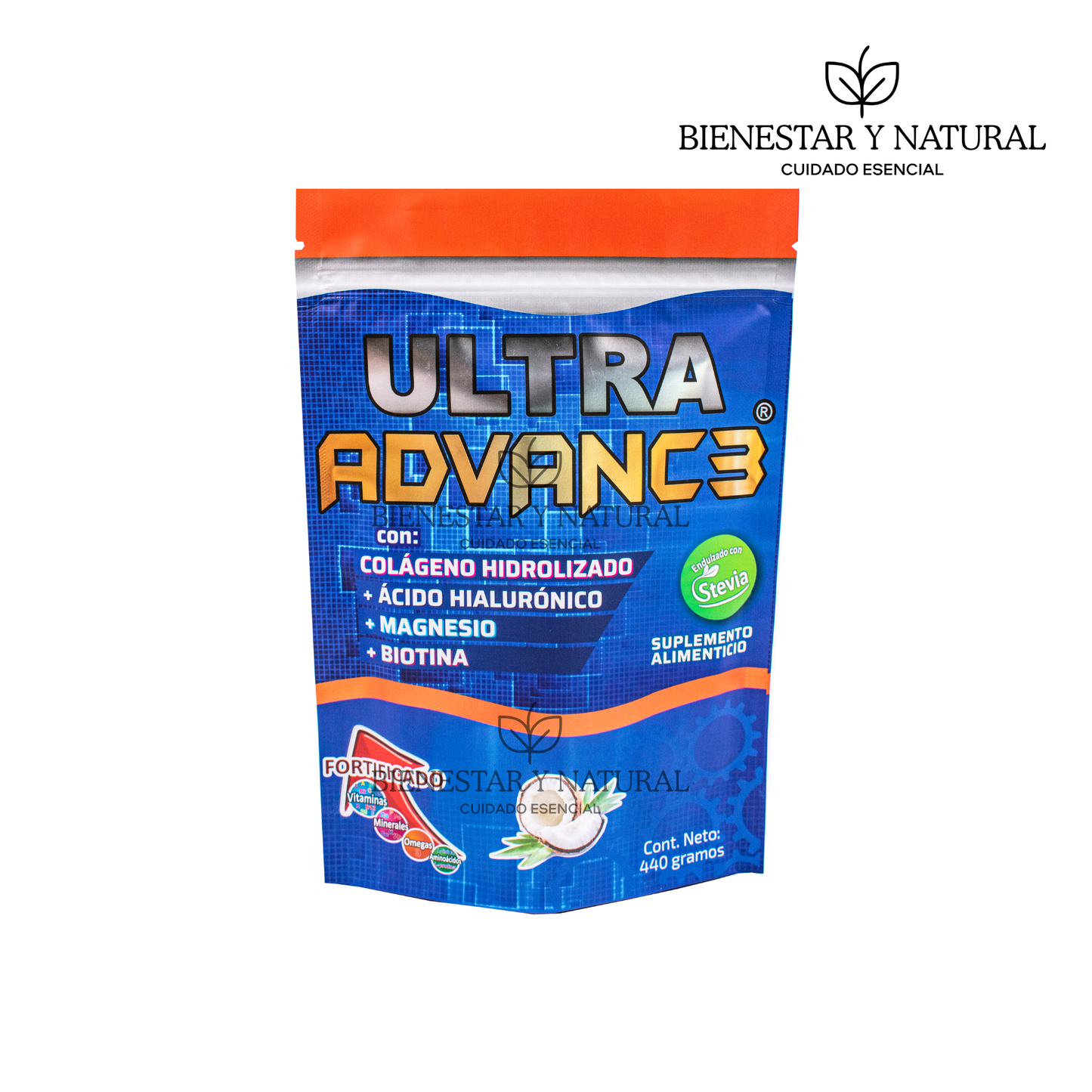 Ultra Advance Colágeno Hidrolizado Cont.Neto 440 g